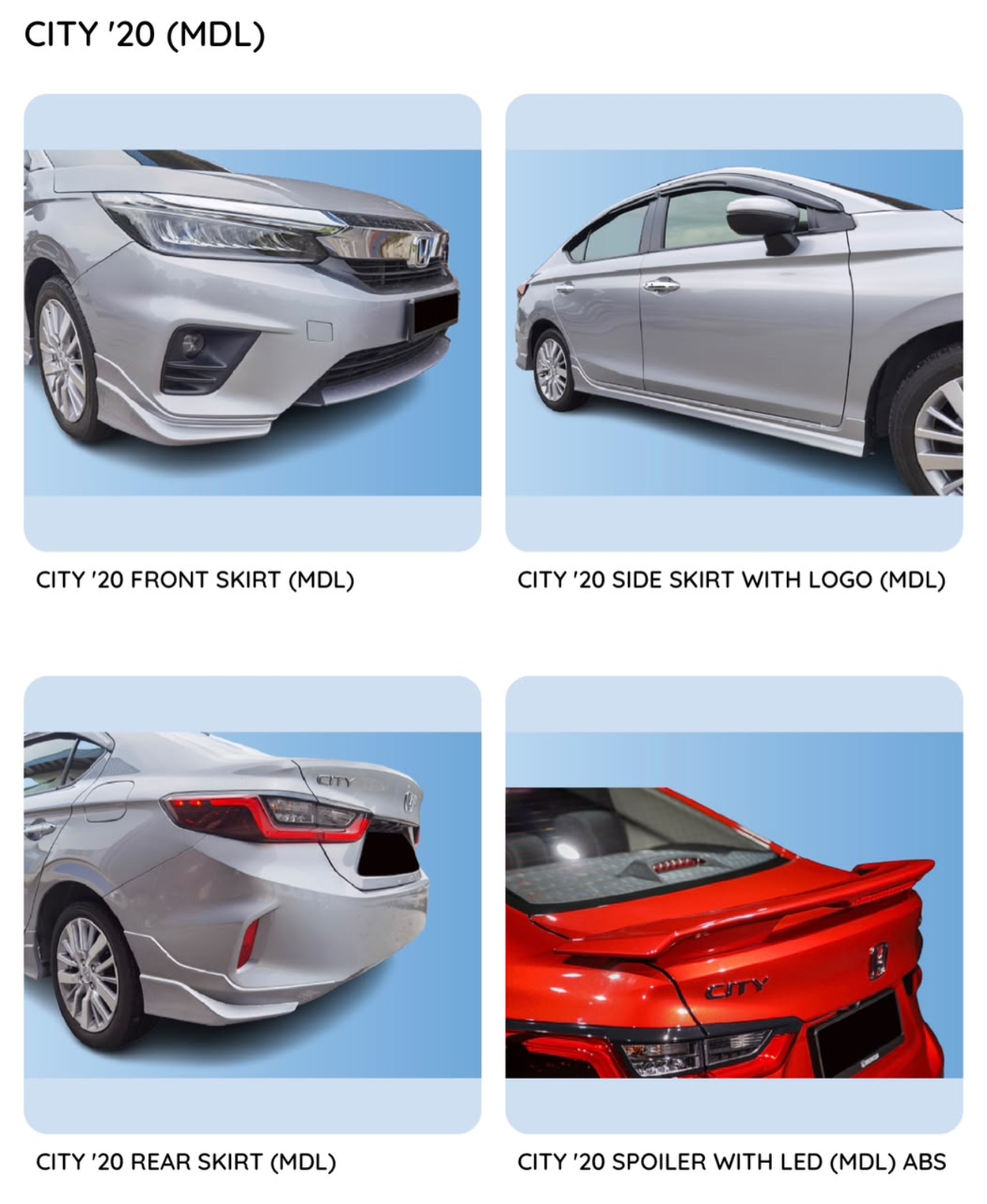 City 20 Modulo Bodykit