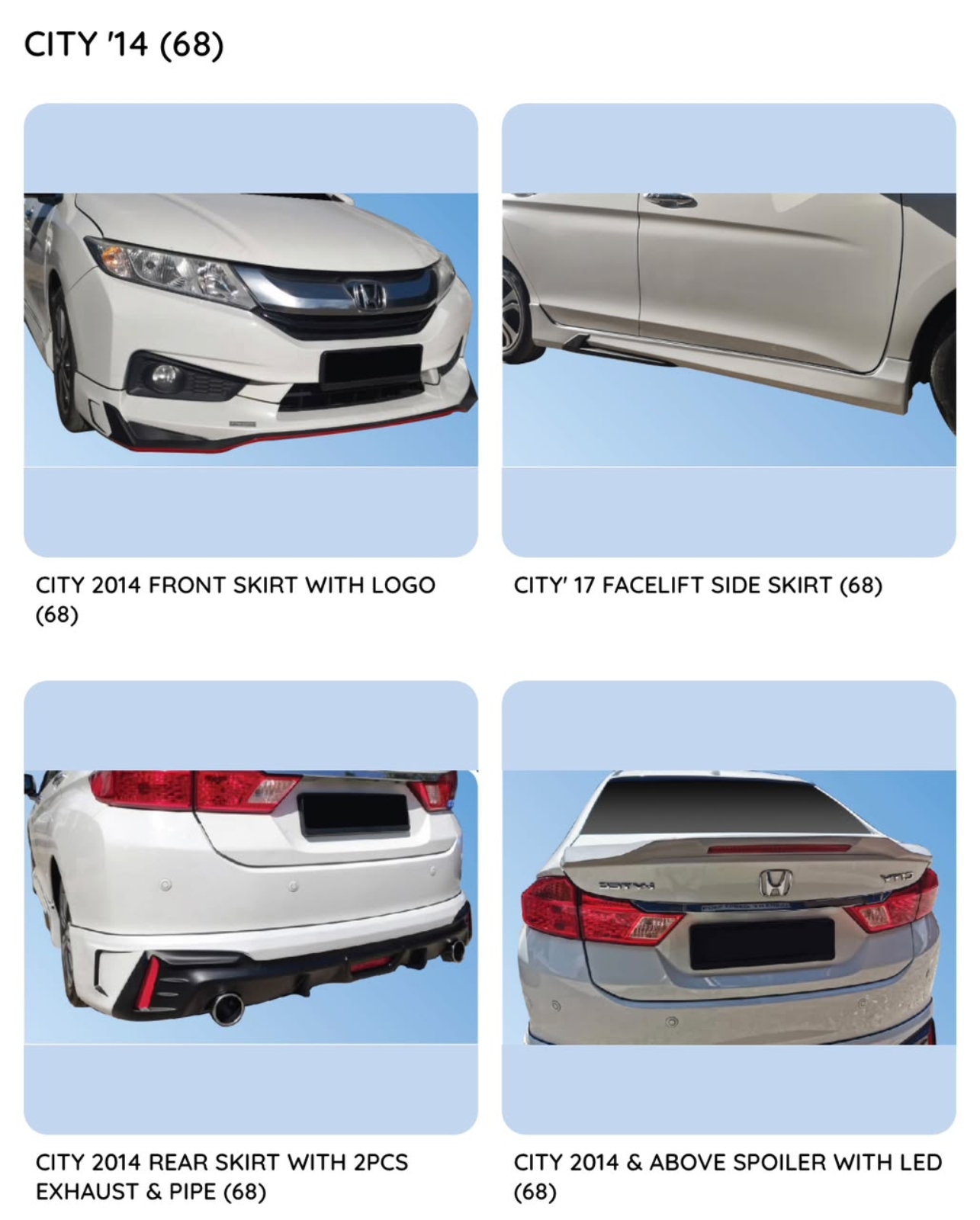 City 14 Drive 68 Bodykit