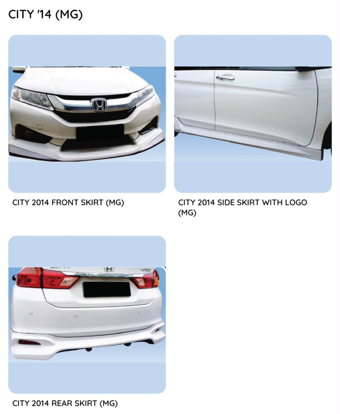 City 14 Mugen Bodykit