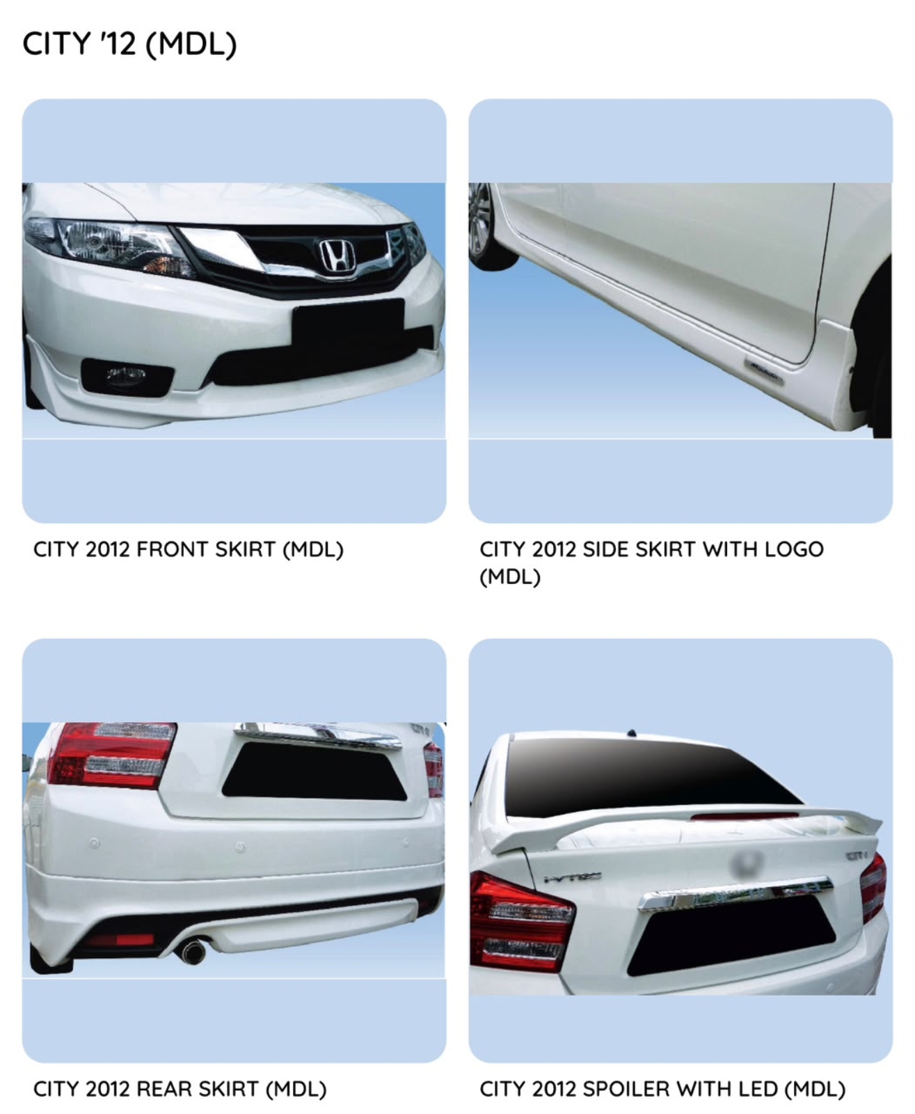 City 12 Modulo Bodykit