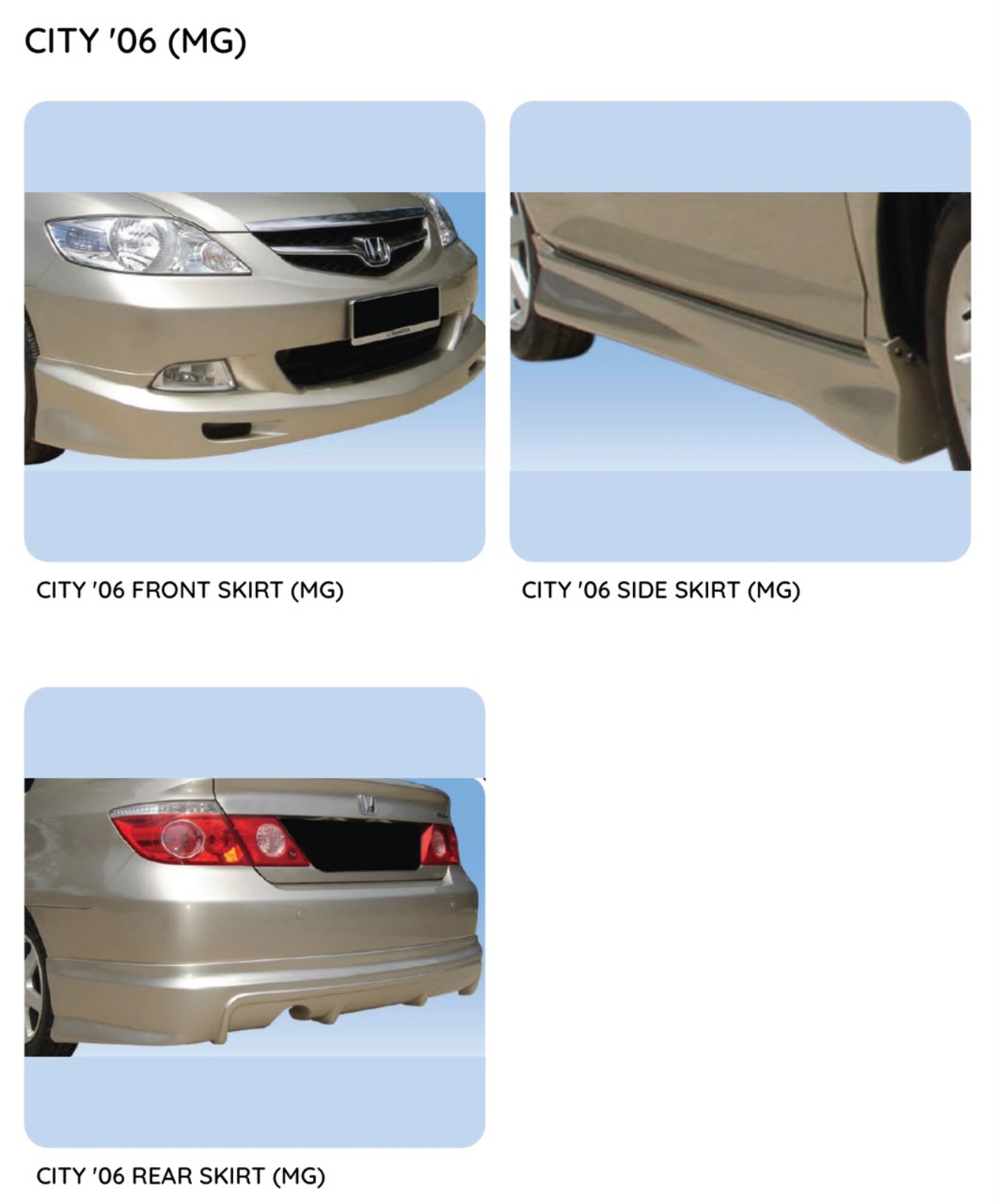 City 06 Mugen Bodykit