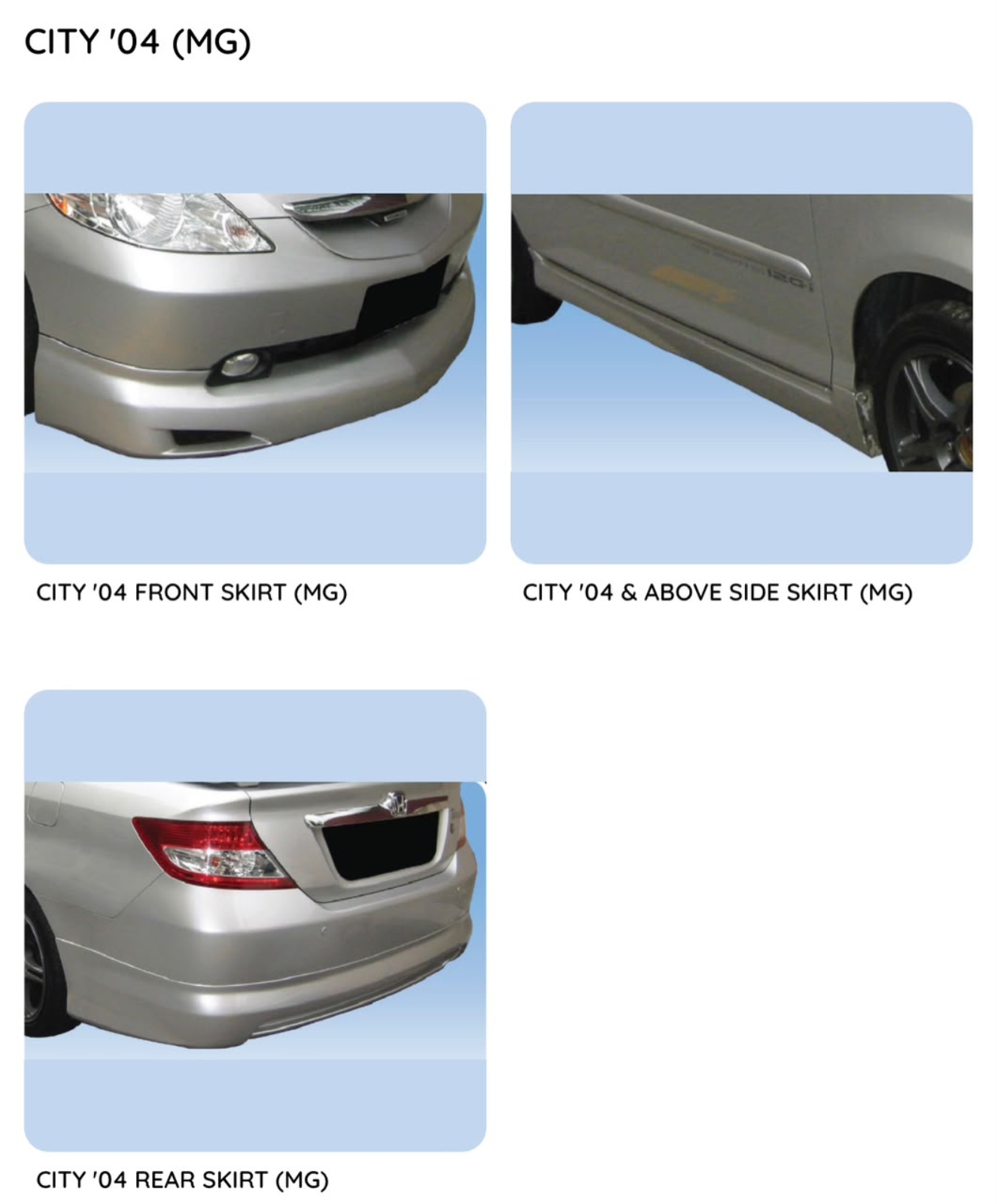 City 04 Mugen Bodykit