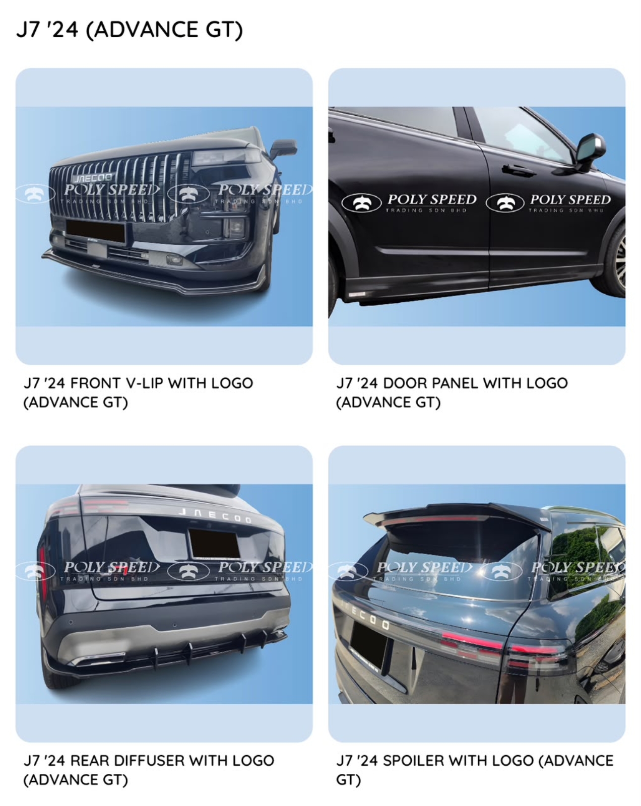 J7 Advance GT Bodykit