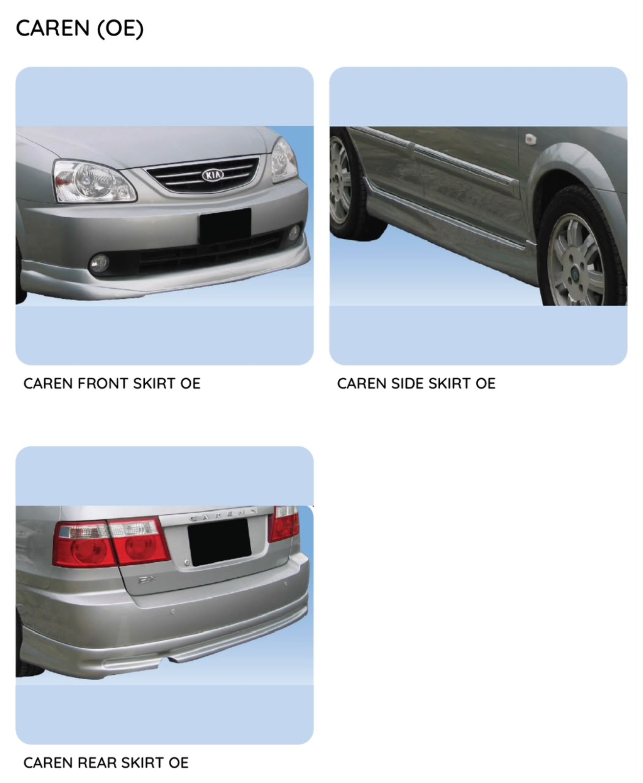 CAREN OEM Bodykit