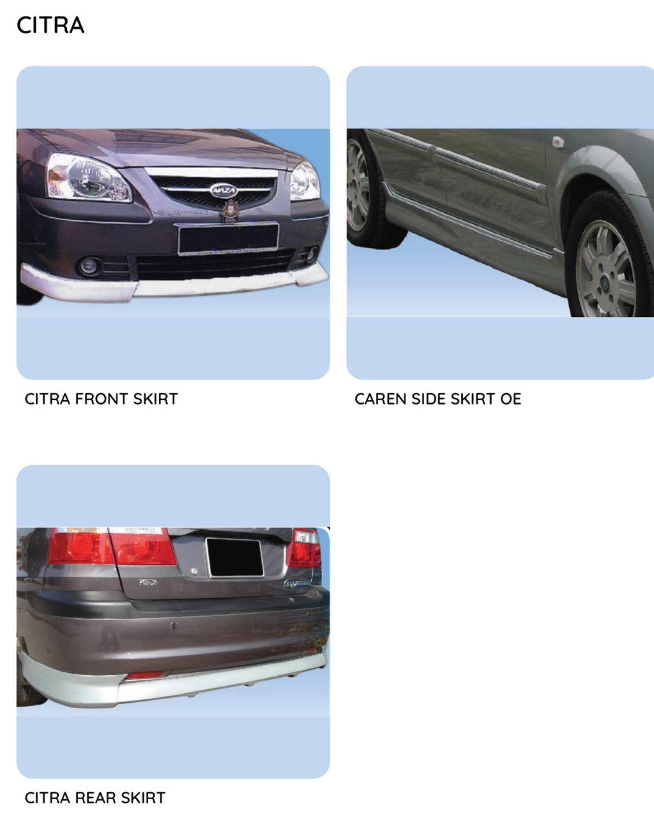 CITRA OEM BODYKIT