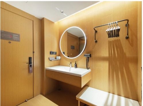 SPC Wood Design Stone Crystal Wall Panel – Waterproof Bathroom &amp; Feature Wall Panel