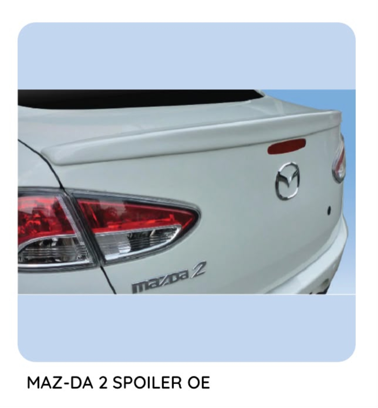 Mazda 2 OEM Spoiler