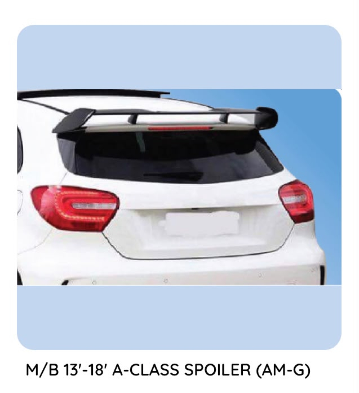 W176 A45S Spoiler