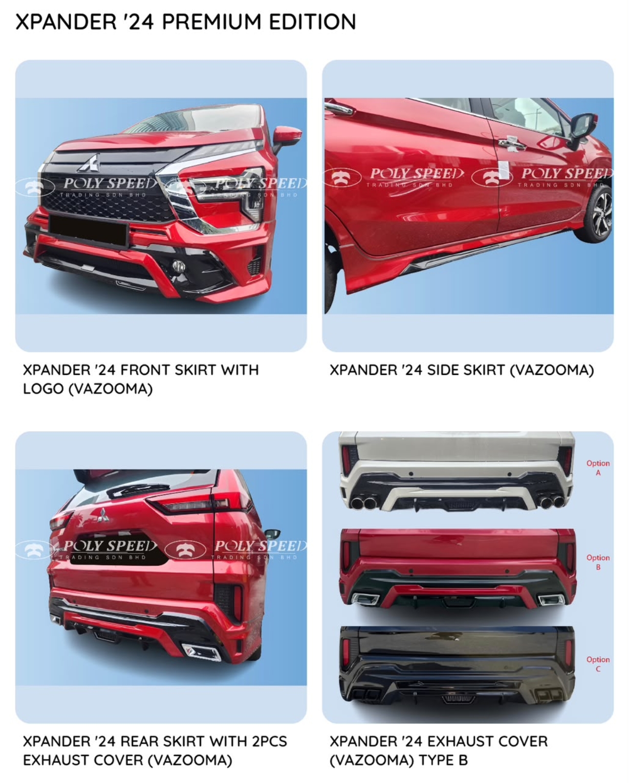XPANDER 24 premium edition Bodykit