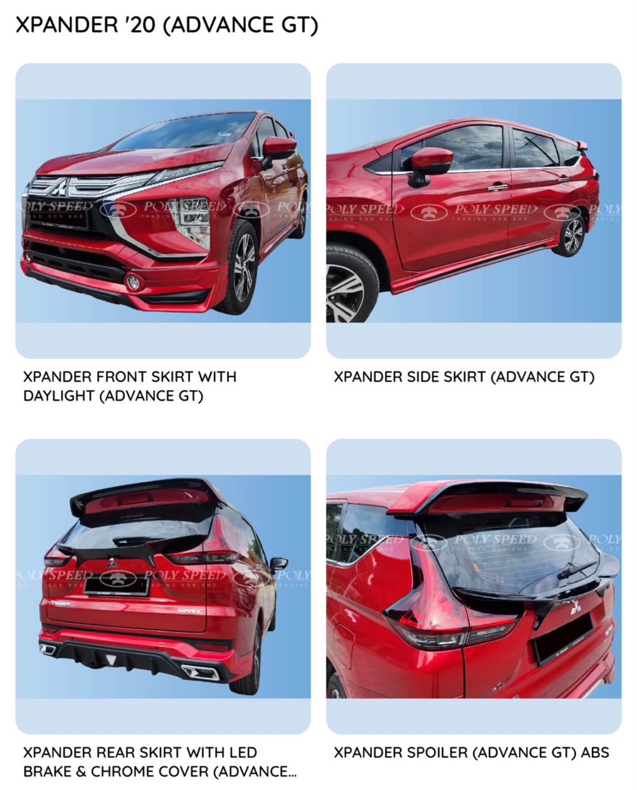 Xpander Advance GT Bodykit