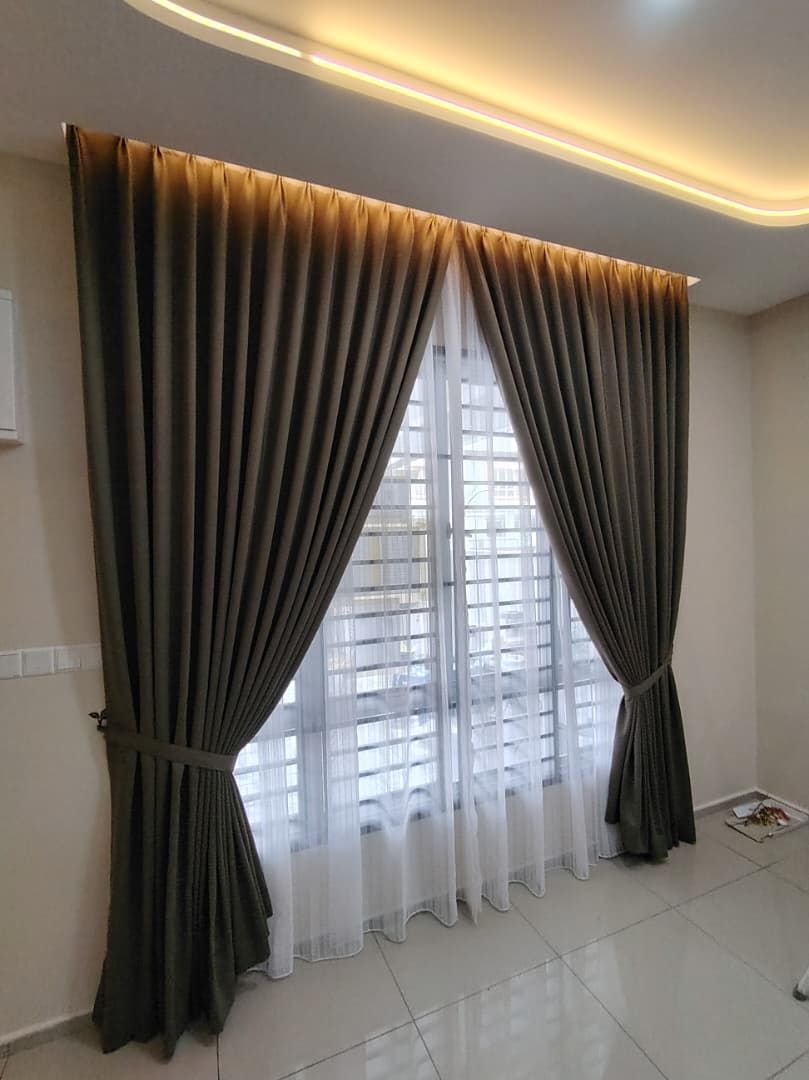 Blackout Curtain and Roller Blind installation: Jalan Ainsdale 8B/1, Bandar Ainsdale, 70300 Seremban, Negeri Sembilan