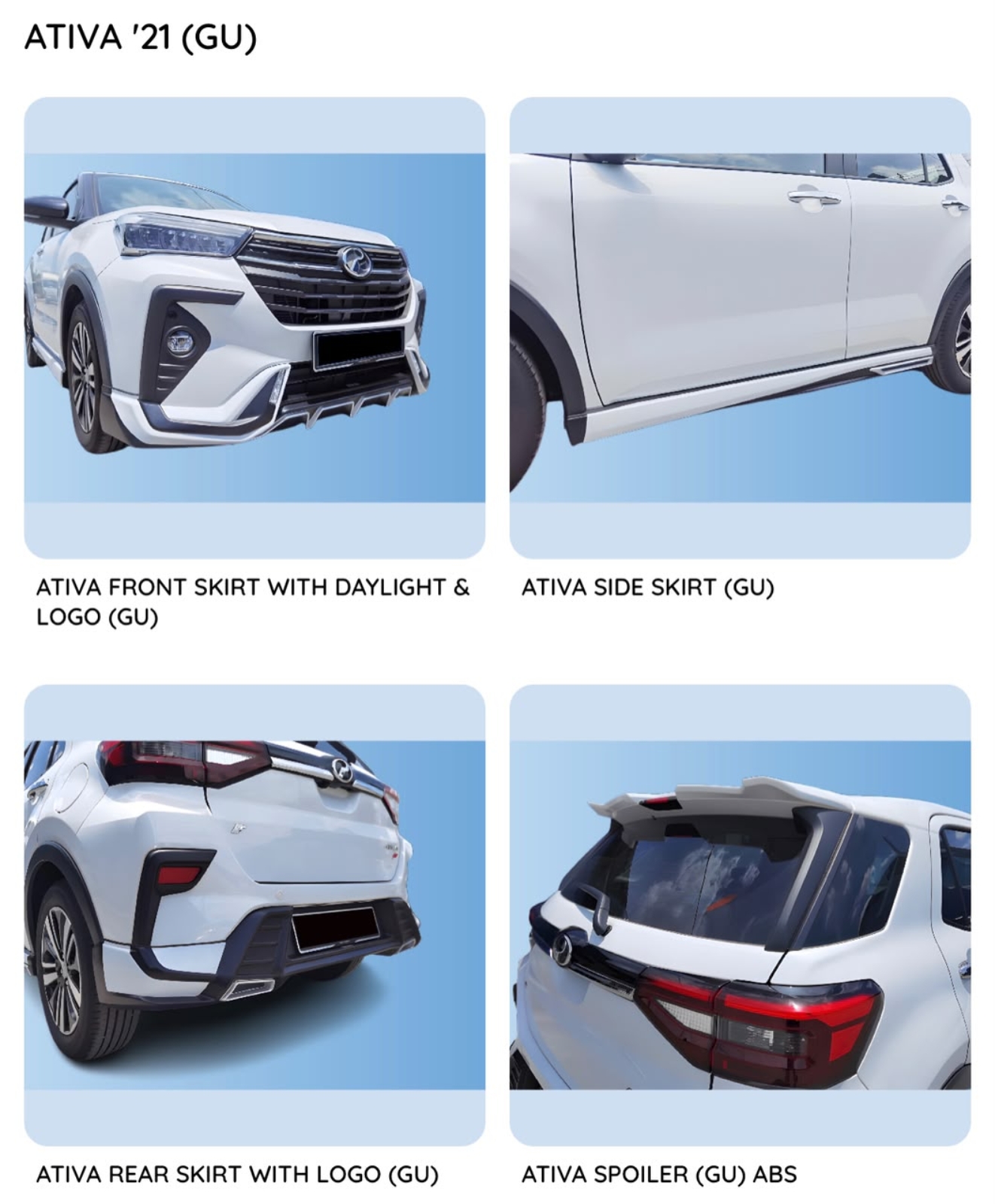 Ativa Gear Up bodykit