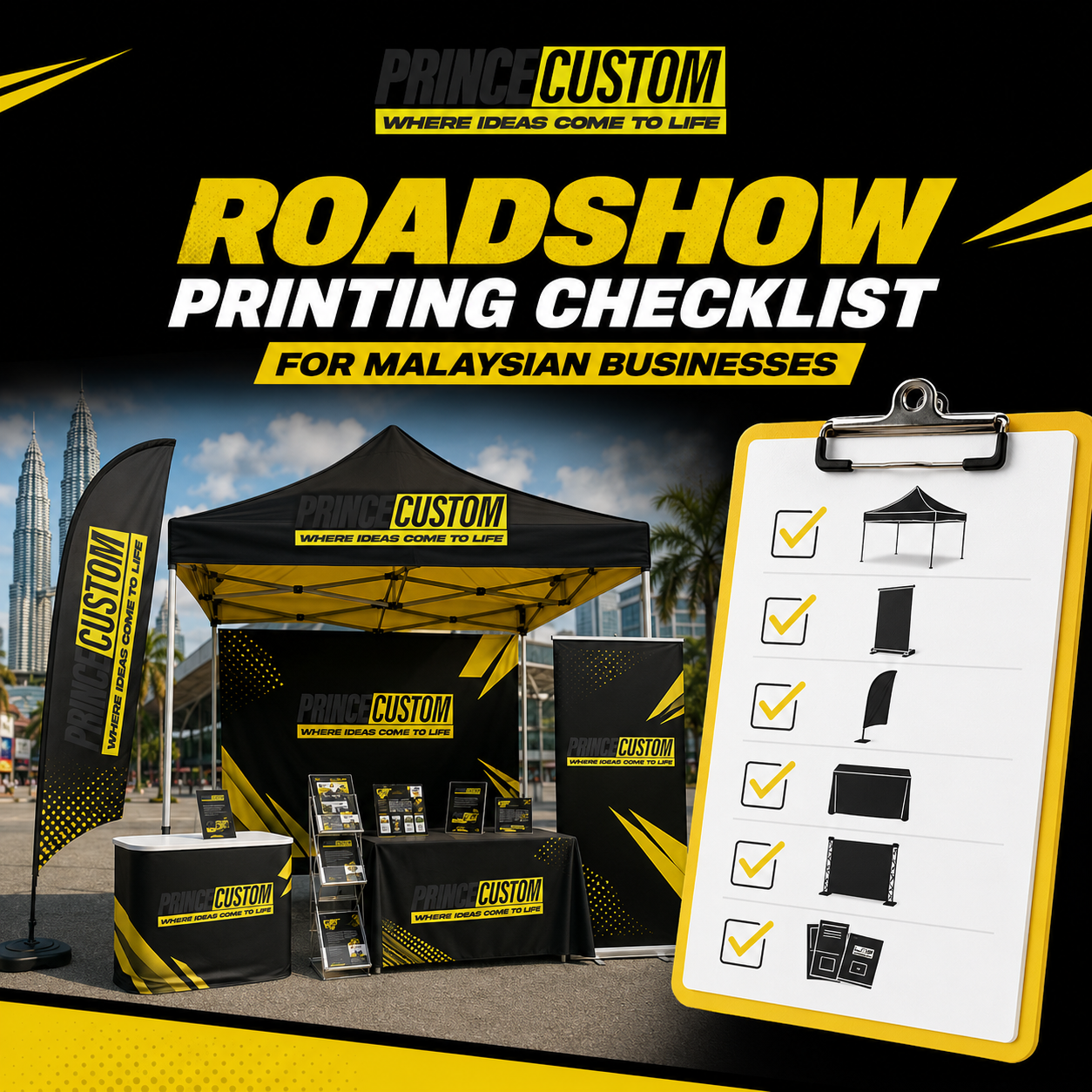 Roadshow Printing Checklist for Malaysian Businesses