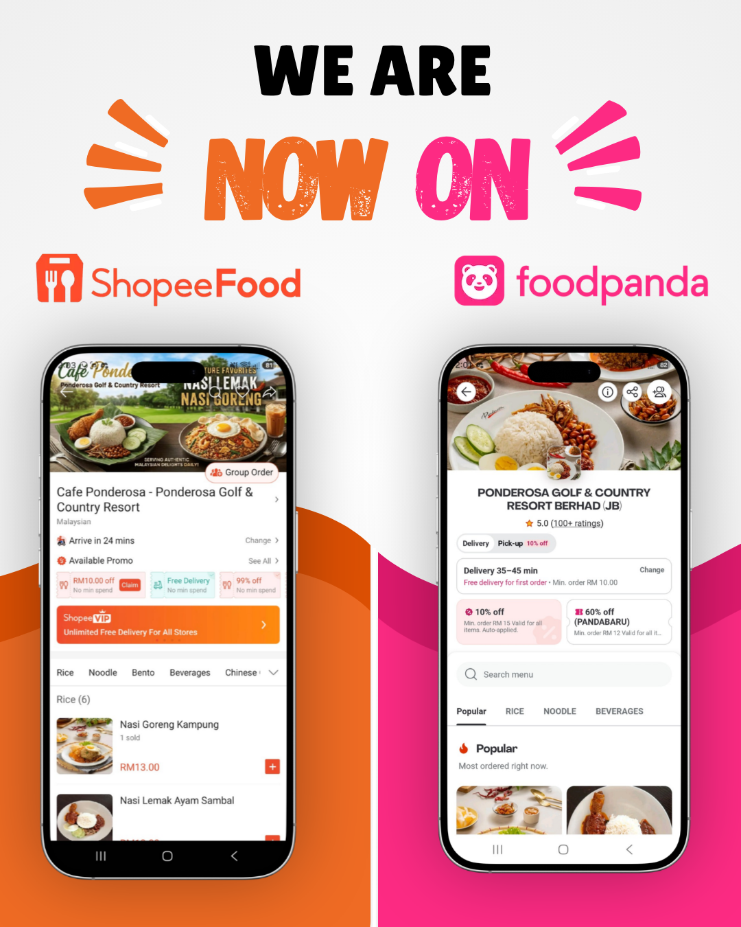 FoodPanda & ShopeeFood