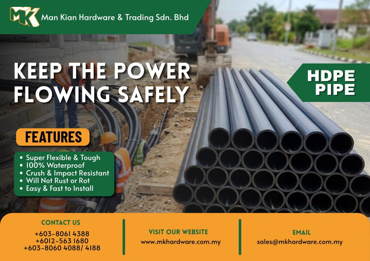 HDPE Pipes Built for Strength & Reliability
