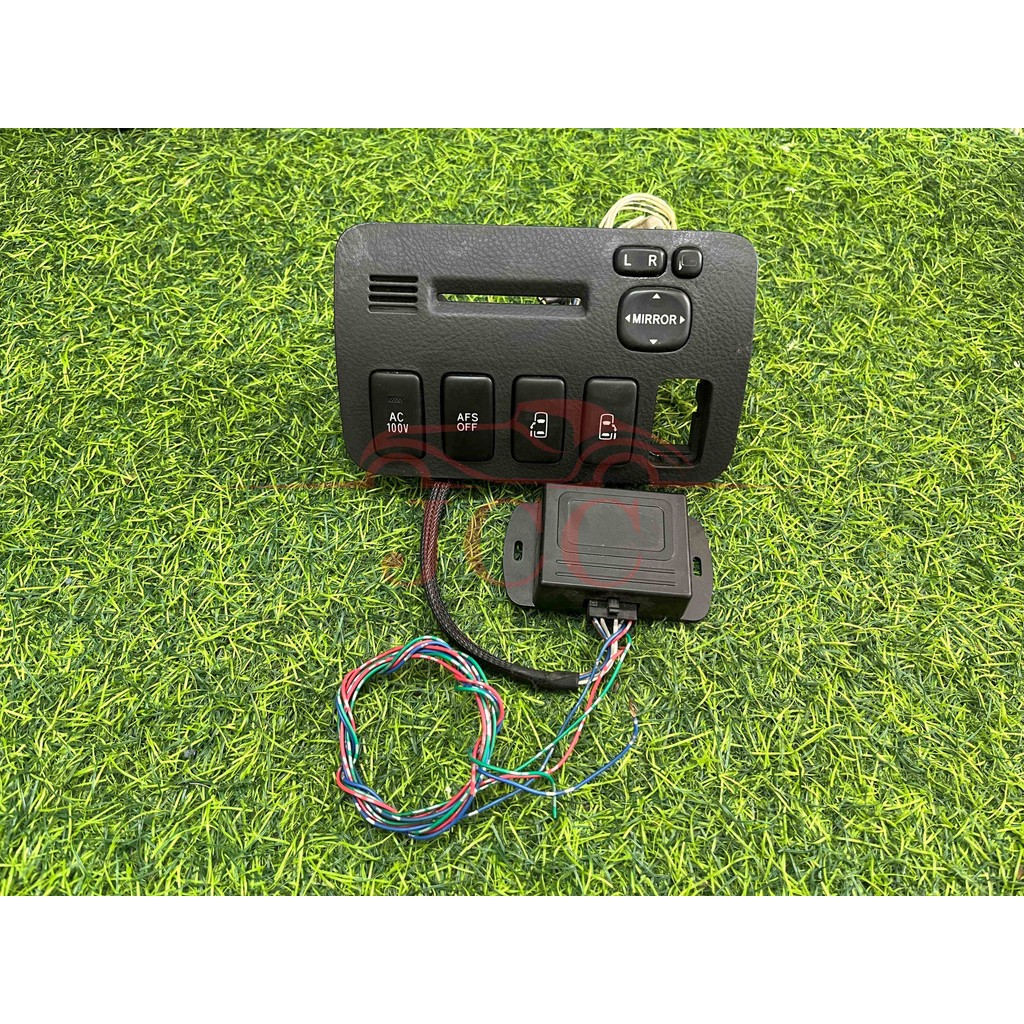 TOYOTA ALPHARD ANH10 SWITCH SIDE MIRROR AUTO PANEL [2E-3C-E254]