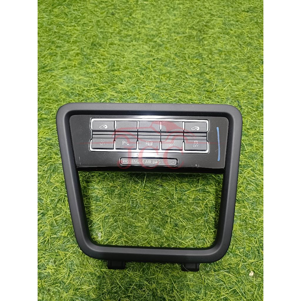 VOLKSWAGEN SHARAN 7NCTH CENTRE CONSOLE SWITCH PANEL [B-4-4-D2521]