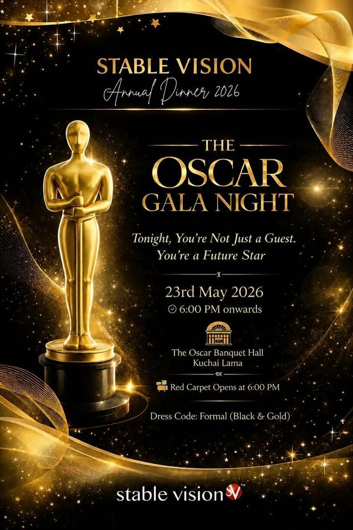  Stable Vision Annual Dinner 2026: Celebrating Excellence at The Oscar Gala Night