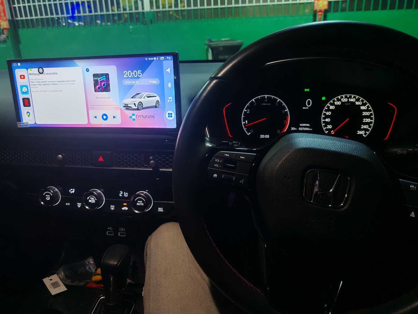 honda fe dynavin