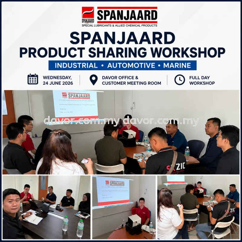 Spanjaard Product Sharing Workshop 2026: Technical Training for Industrial, Automotive & Marine Partners