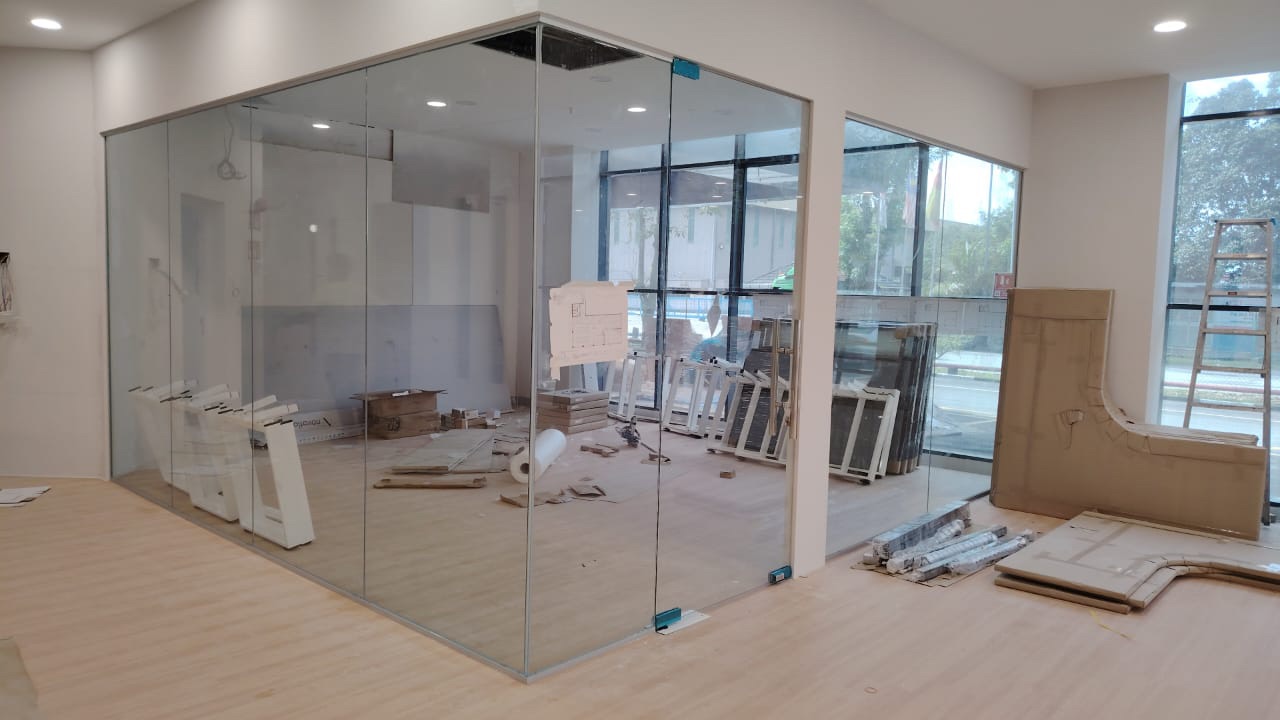 Frameless Glass Door