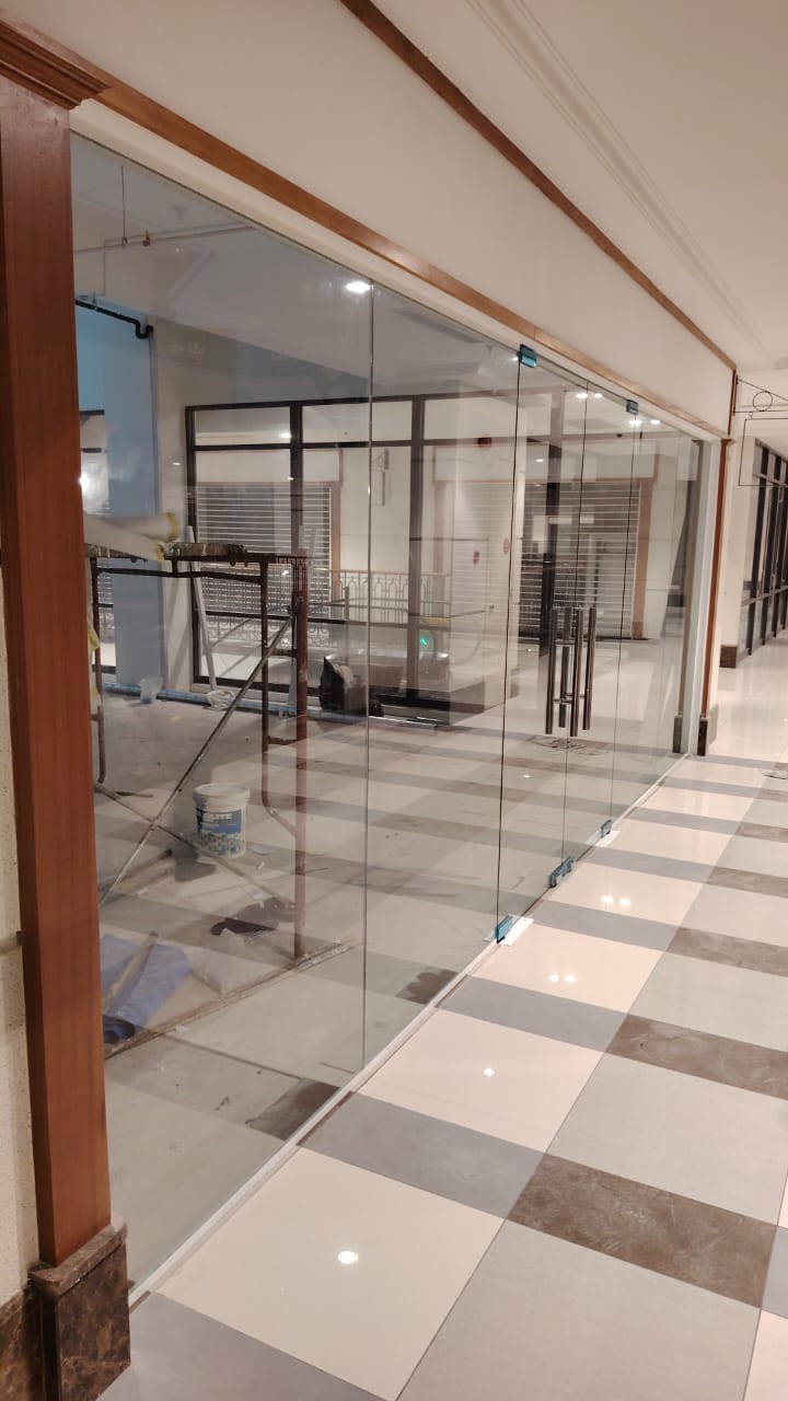 Frameless Glass Door