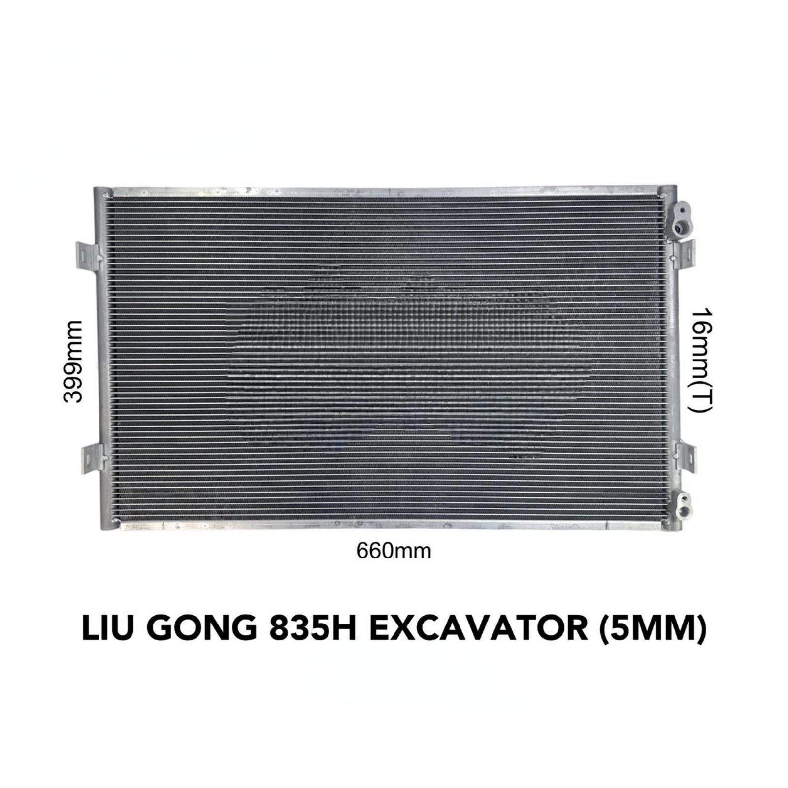 CONDENSER LIU GONG 835H EXCAVATOR (5MM)