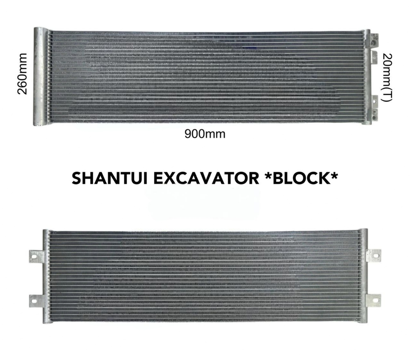 CONDENSER SHANTUI EXCAVATOR *BLOCK*