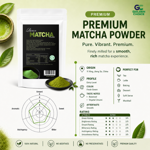 New Matcha Powder Arrival: Premium Matcha Powder for Caf茅s & F&B Businesses in Malaysia | Beverage Raw Materials Malaysia | Premium Matcha Powder