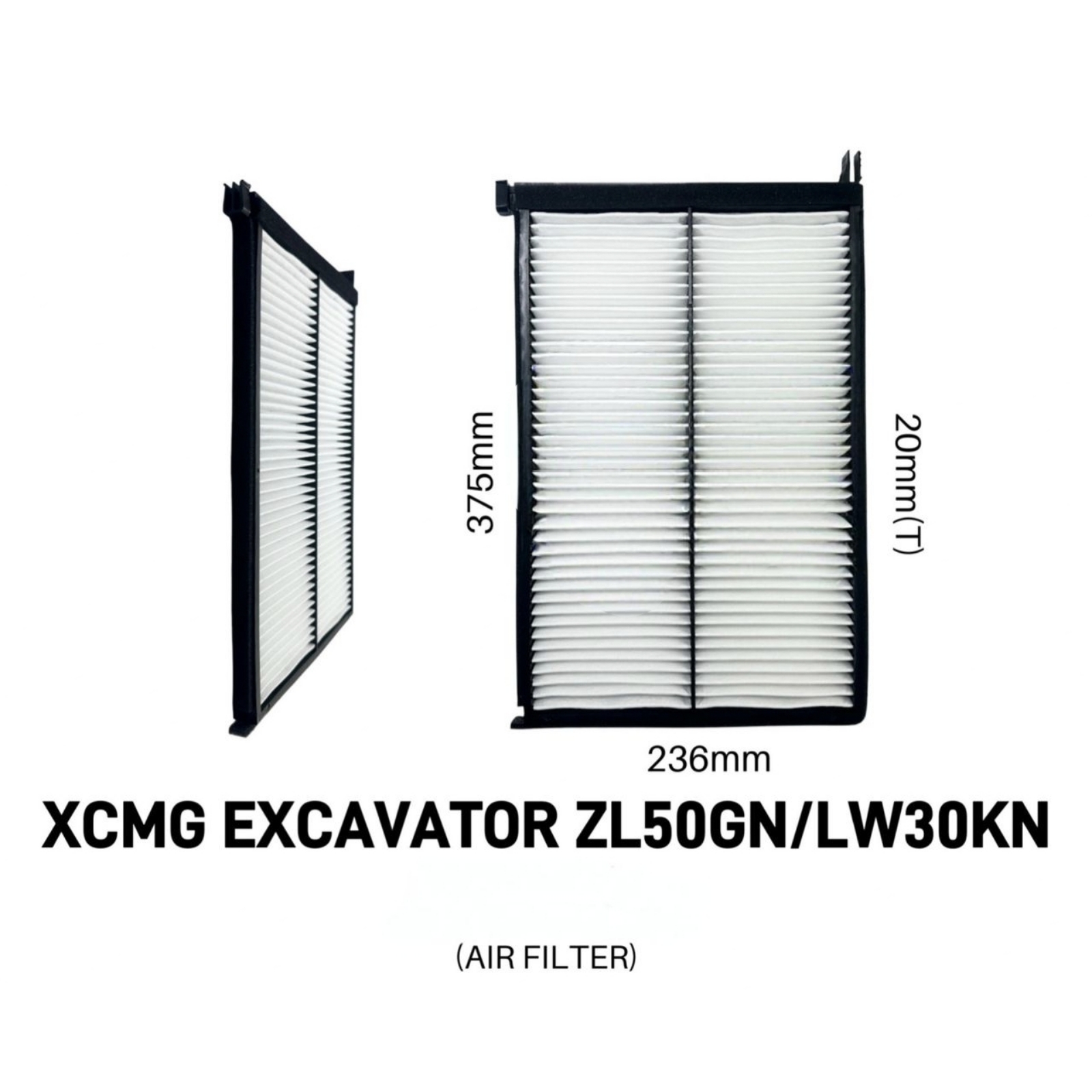 AIR FILTER XCMG EXCAVATOR ZL50GN/LW30KN