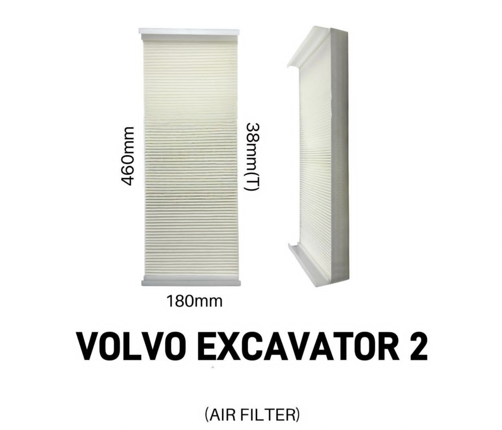AIR FILTER VOLVO EXCAVATOR 2