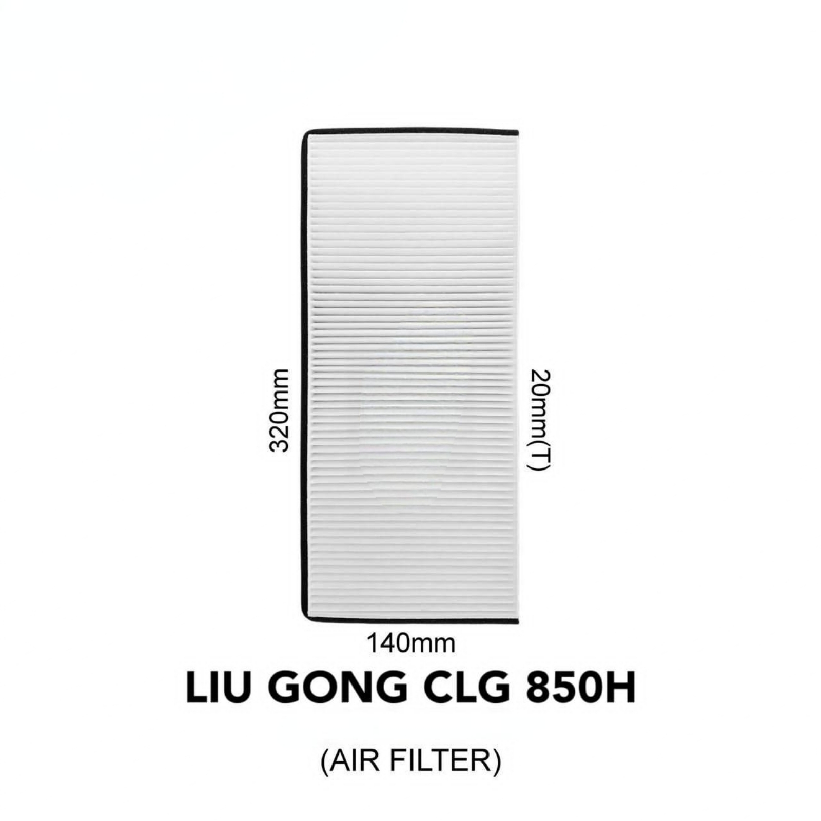 AIR FILTER LIU GONG CLG 850H