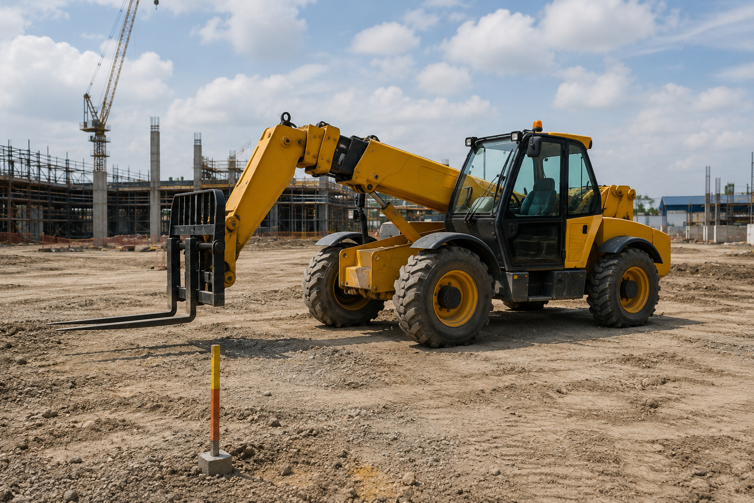 Telehandler Rental Selangor: The Most Overlooked Ground Conditions Before Equipment Arrives