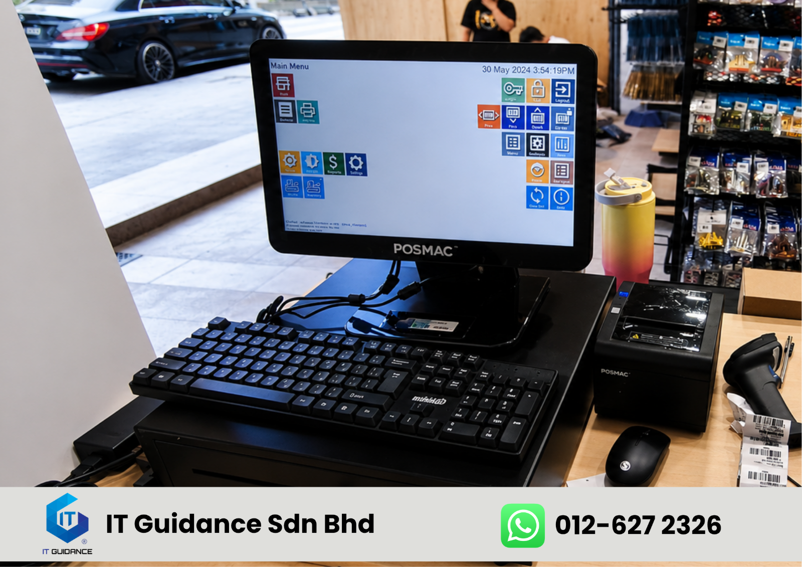 POS System Kuala Selangor | POS System Retail Selangor Installation by ITG POS