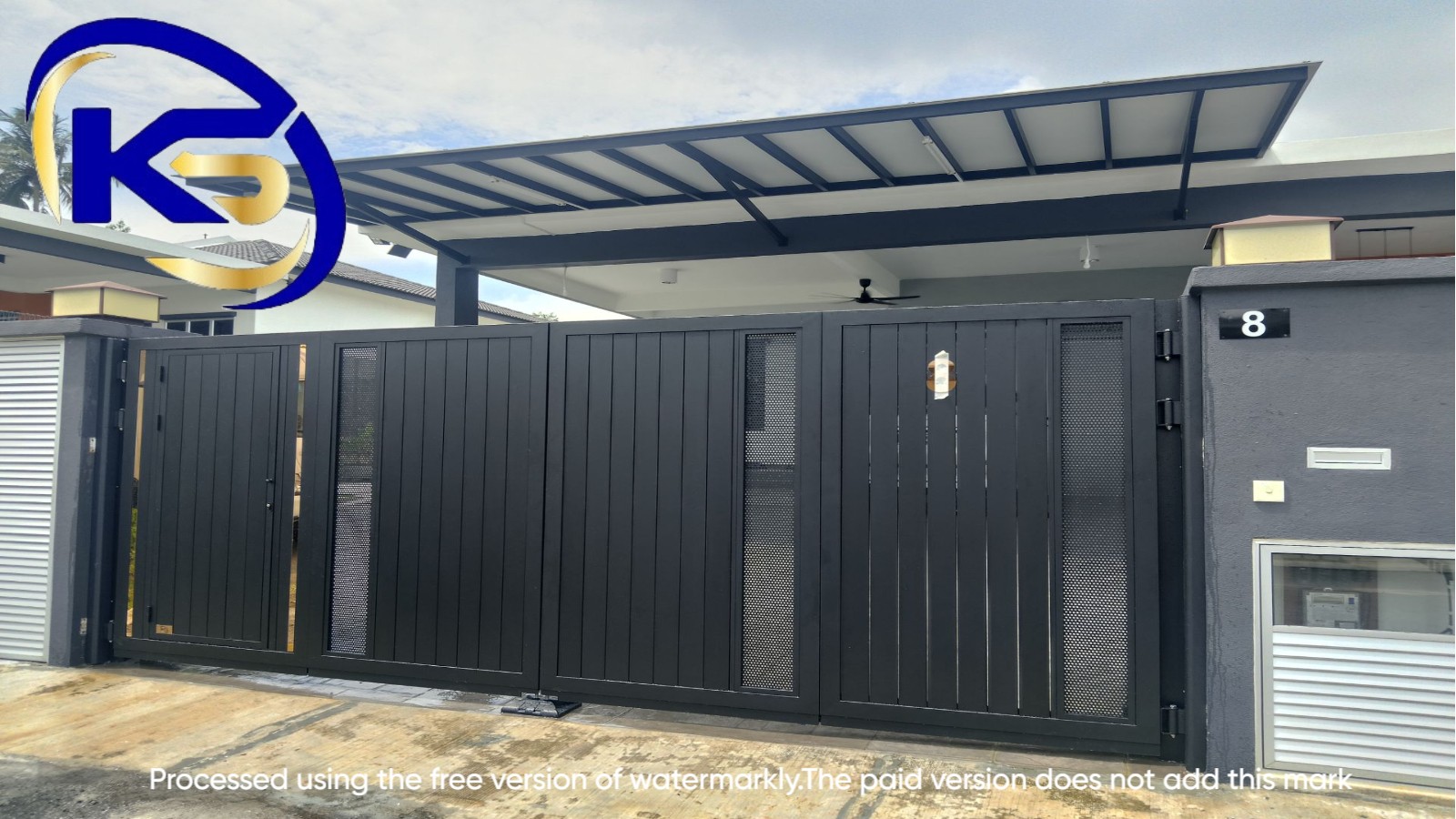 Trackless Folding Gate (PC) Tmn Seri Sentosa,Seremban