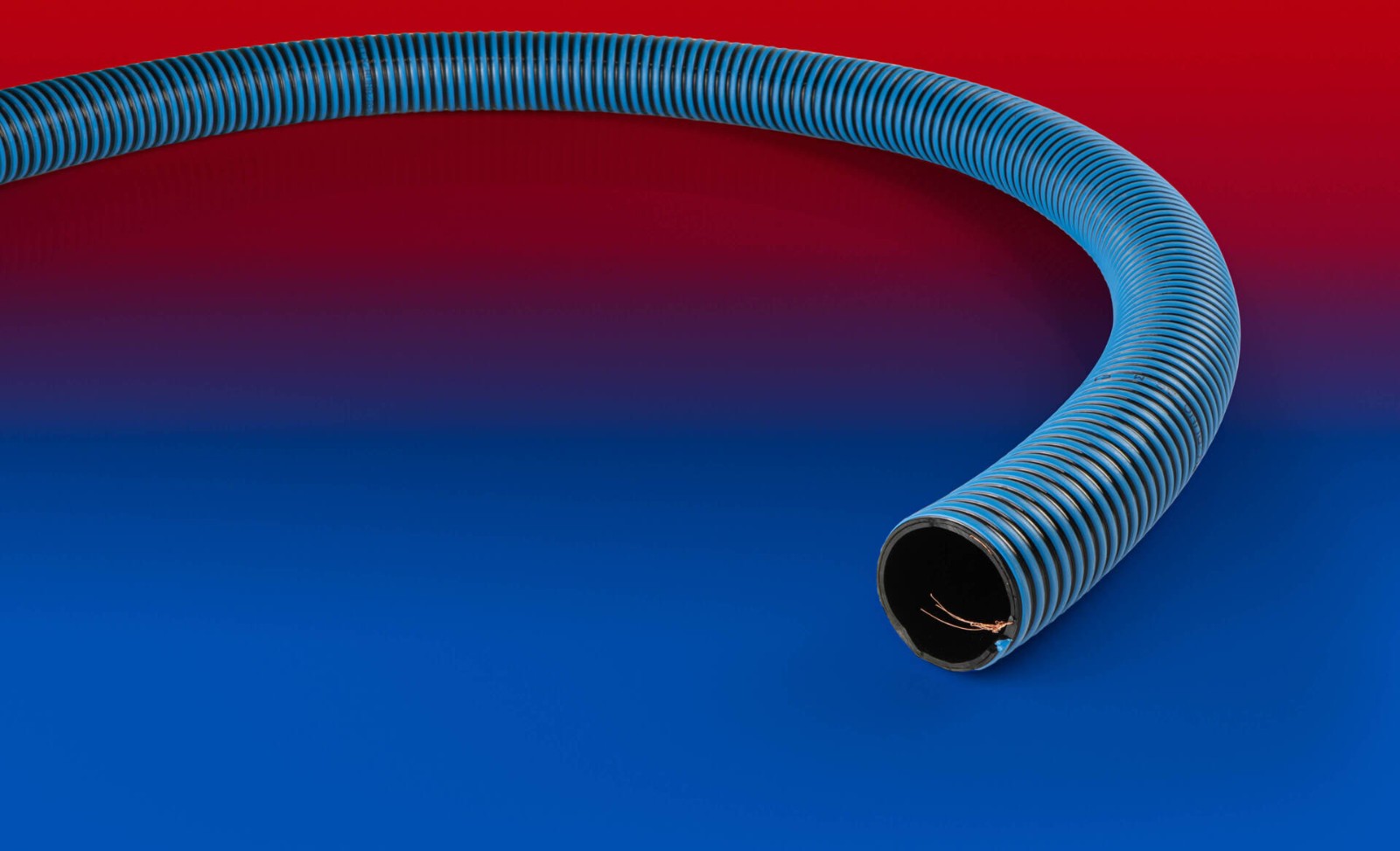 NORRES NORPLAST® 4466 CORRUFLEX/BUNA/AS – Extremely flexible PVC/NBR suction and discharge hose