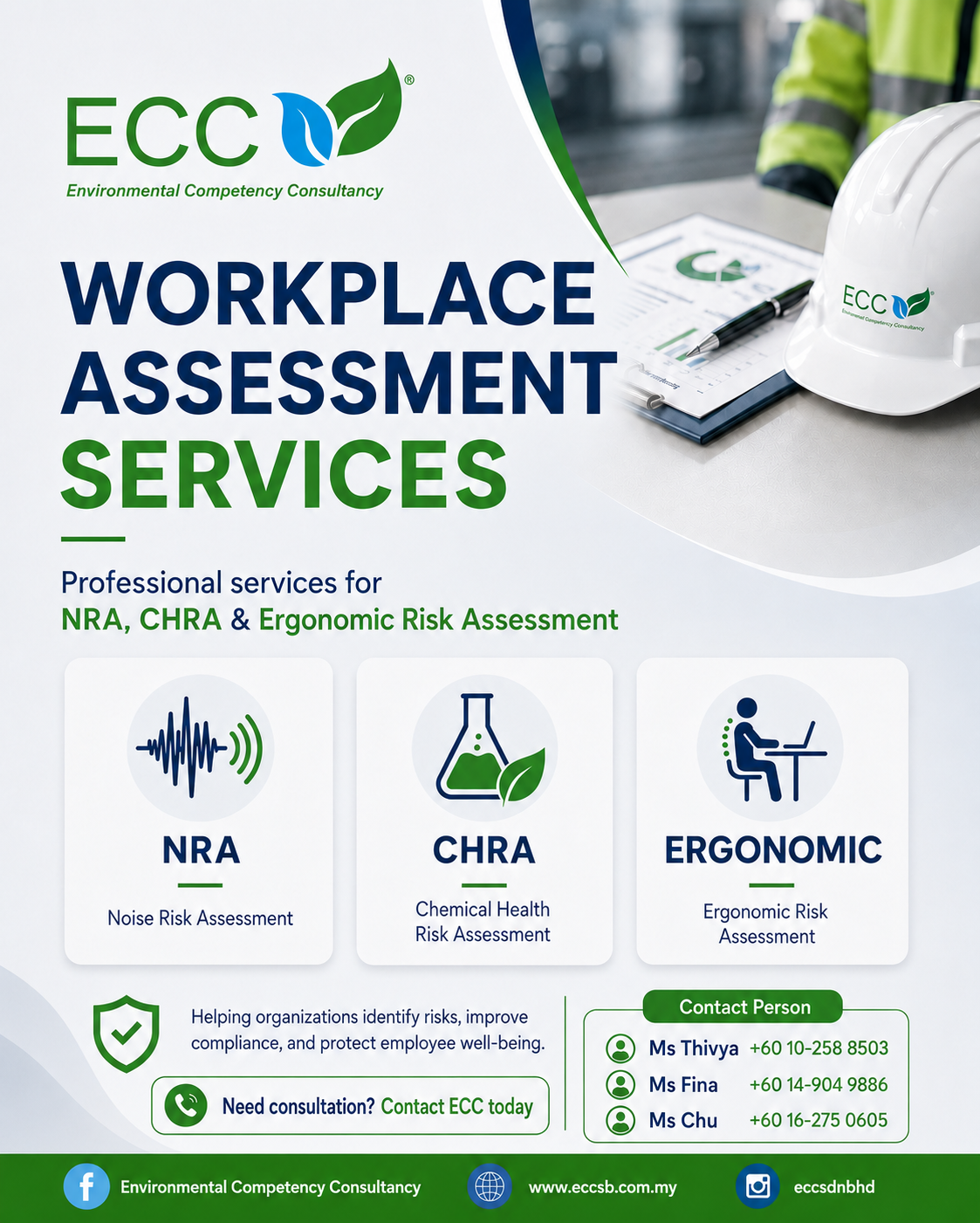 Noise, Chemical & Ergonomic Risks — Are You Compliant? ⚠️