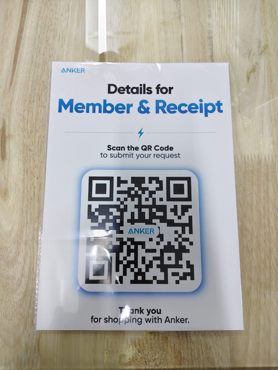 Print QR Sticker for Retail Store At IOI City Mall | QR Code Sticker | QR Display | Shop Display | Sticker Printing | Retail Display |