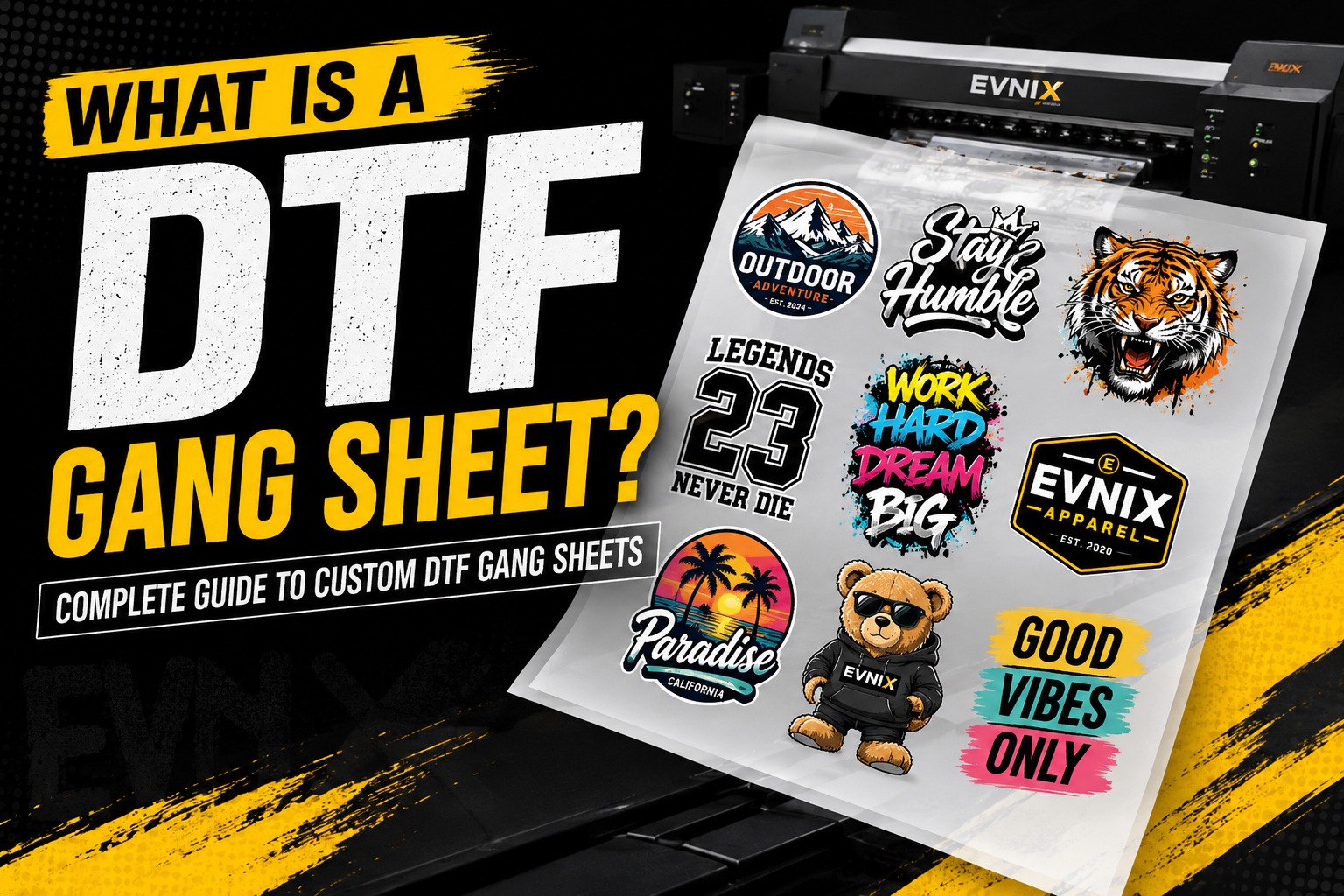 What Is a DTF Gang Sheet? Complete Guide to Custom DTF Gang Sheets (2026)