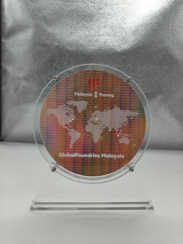 Acrylic Custom Plaque with 2 Layer Printing for Company Display At Shah Alam, Selangor | Acrylic Display | Office Decor | Laser Cut Acrylic | Double Layer Plaque