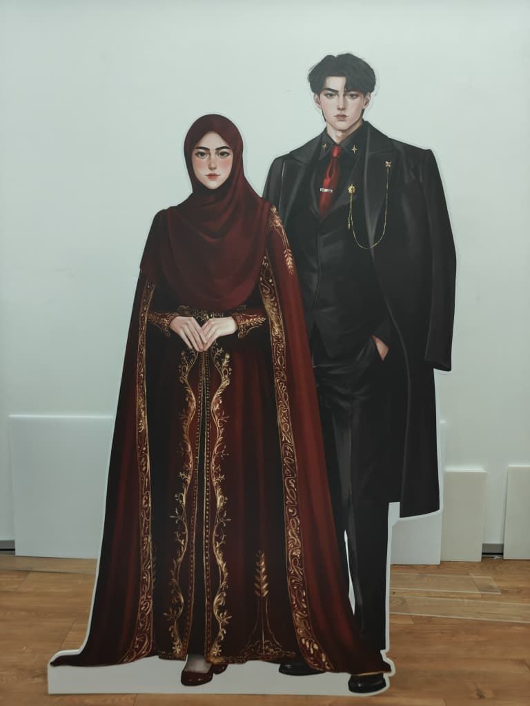 Print Human Standee with Mounting Stand For Retail Activity At Puchong, Selangor | Standee Printing | Retail Display | Road Show Display