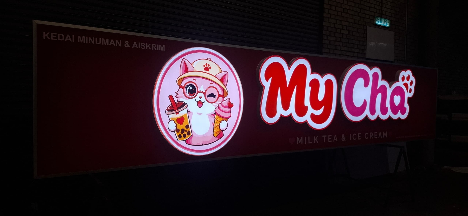 Outdoor 3D LED Channel Signboard