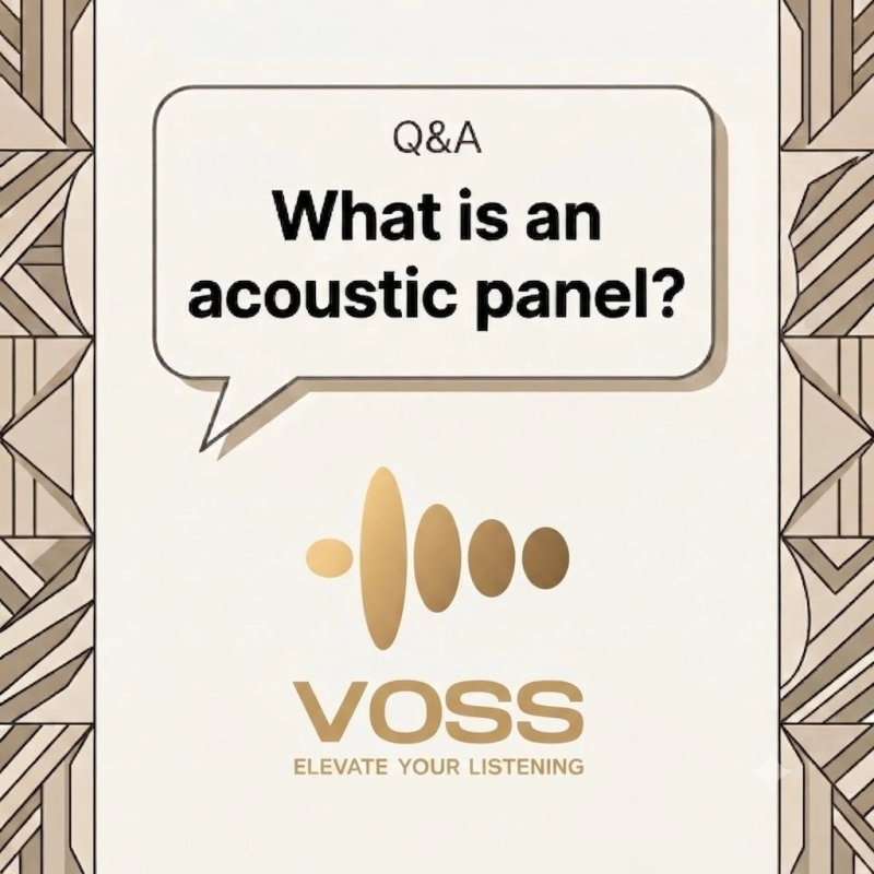 What is an acoustic panel?