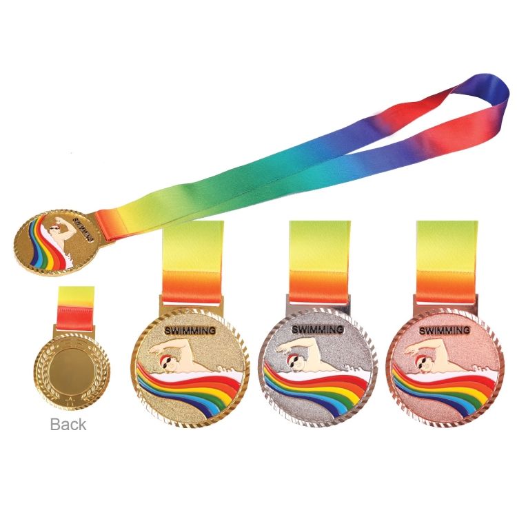 Swimming Award Medal