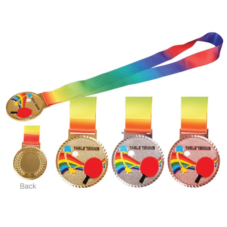 Table Tennis Award Medal