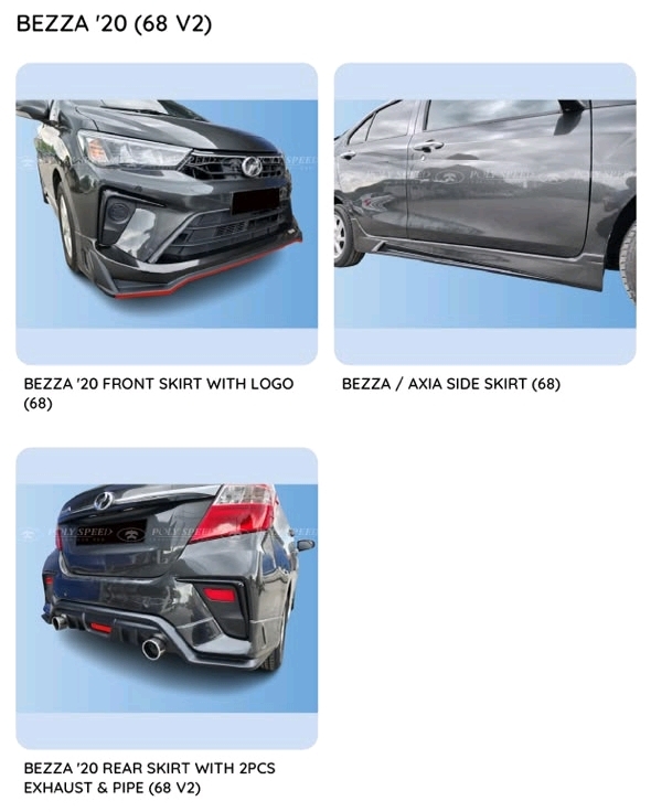 Bezza 20 Drive 68 V2 Bodykit