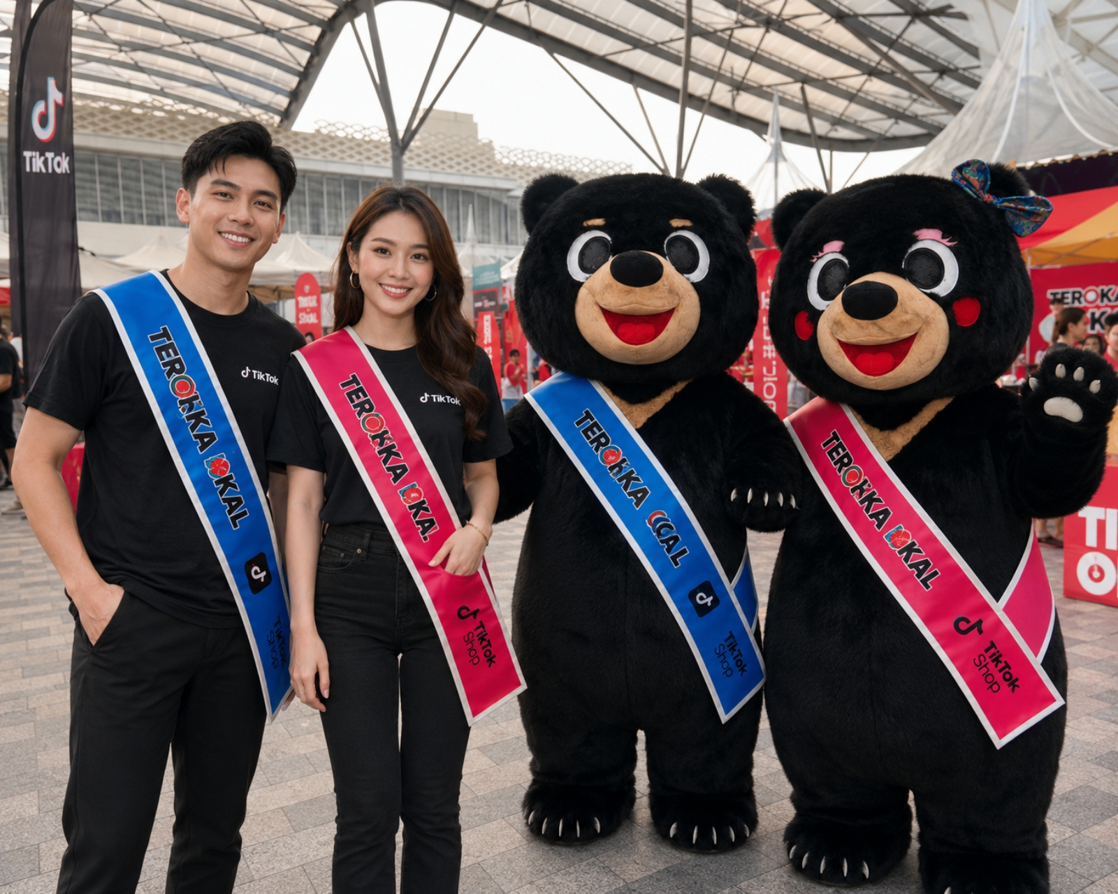 Sash for mascot event