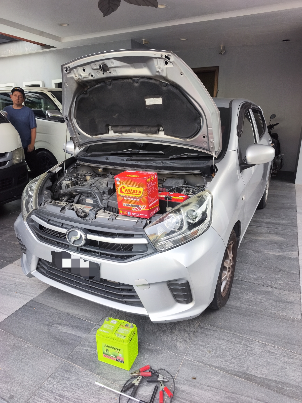 Bateri Kereta Produa Axia NS40ZL Century Marathoner Max Car Battery In Delivery Seksyen 23 Shah Alam