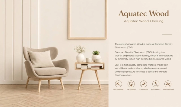 WPL Flooring ( Water-Proof Laminated )