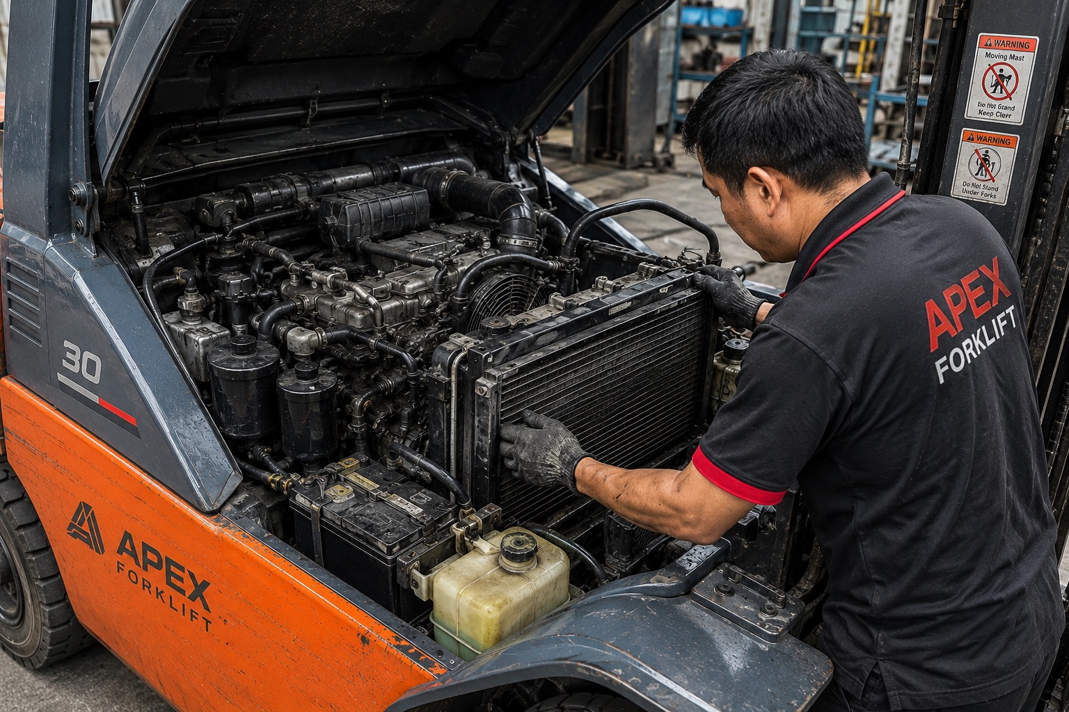 Signs Your Forklift Radiator Needs Attention